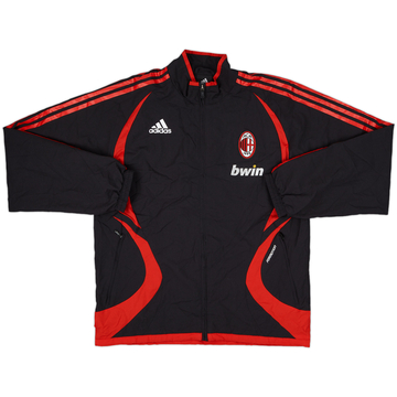 Adidas AC Milan Football Club Opel Size M Mens Black Red