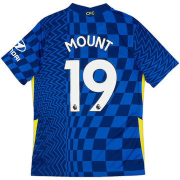 【美品】 Mount Shirt Home Authentic Chelsea 2021-22 #19 (M) - 8/10 - ウェア