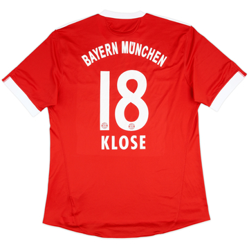2009-10 Bayern Múnich Camiseta Local Klose #18 - 6/10 - (XL)