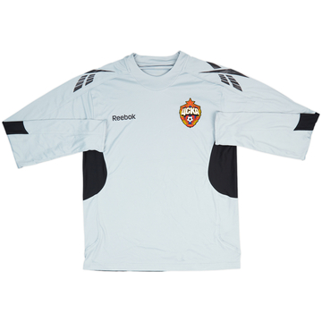 2009 CSKA Moscow Match Issue Home Shirt #4