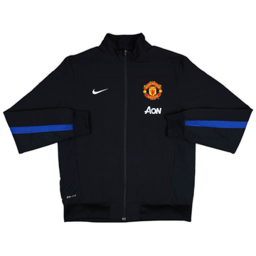 2013-14 Manchester United Nike Track Jacket - 9/10 - (M)