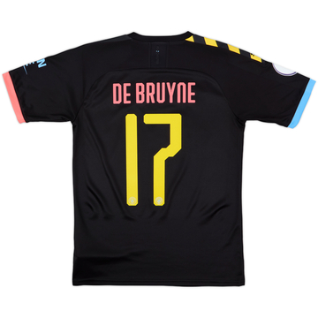2019-20 Manchester City Away Shirt De Bruyne #17 - 10/10 - (XS)