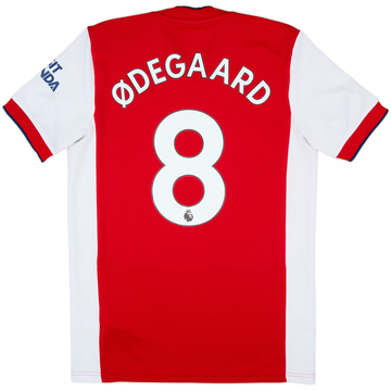 2021-22 Arsenal Home Shirt Ødegaard #8 - 9/10 - (XL)
