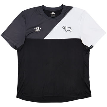 ウェア Derby county FC shirt umbro Derby County FC Away Football Soccer Shirt Jersey 21/22