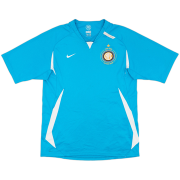 2007-08 Inter Milan Player Issue Nike L/S Training Shirt - 5