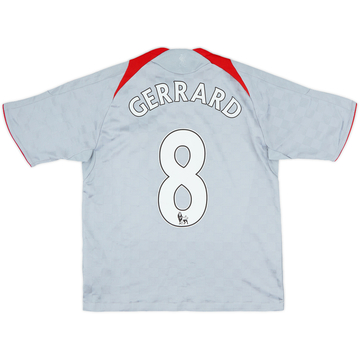 リバプール GERRARD 8番 アウェイ　09 2008-09 Liverpool Player Issue Away Shirt Gerrard #8 (XXL)