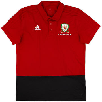 2016-18 Gales adidas Polo - 10/10 - (L)