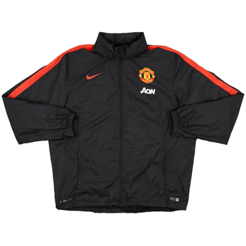 2003-04 Manchester United Nike Hooded Rain Jacket - 8/10 - (XXL)