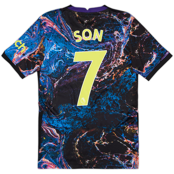 トッテナム・ホットスパー SON 7 シャツ 2021-22 Tottenham Home Shirt Son #7 - 6/10 - (S)
