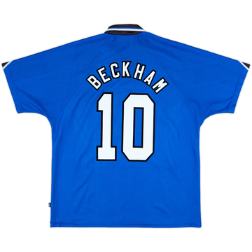 1996-98 Manchester United Third Shirt Beckham #10 - 8/10 - (L)