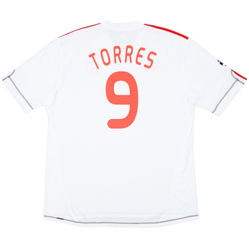 ウェア 09-10 Liverpool AWAY No.9 TORRES 2009-10 Liverpool Away L/S Shirt Torres #9 - 5/10 - (L)