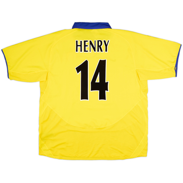 2006-07 Arsenal Away Shirt Henry #14 - 8/10 - (XL)
