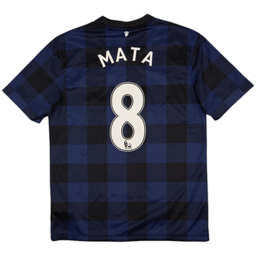 ウェア 13-14 MANCHESTER UNITED away NIKE XL 2013-14 Manchester United Away Shirt Jones #4 - 6/10 - (L)
