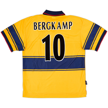 2004-06 Arsenal Away L/S Shirt Bergkamp #10 (XXL)