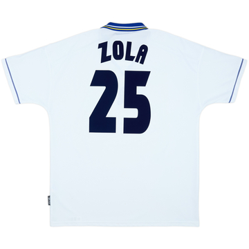 2001-03 Chelsea Home Shirt Zola #25 - 8/10 - (L)