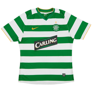 2008-10 Celtic Player Issue Home Shirt - 7/10 - (L)