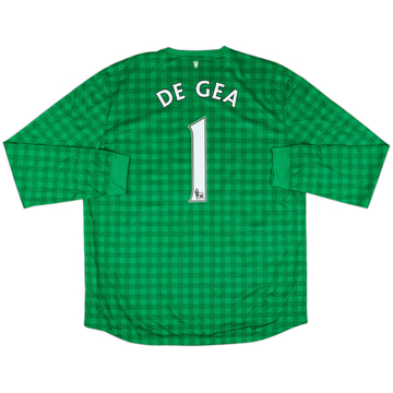 2013-14 Manchester United GK Shirt De Gea #1 - 6/10 - (S)