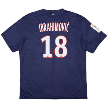 2013-14 Paris Saint-Germain Home Shirt Ibrahimovic #10 - 8