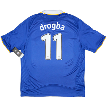 2008-09 Chelsea Home Shirt Drogba #11 - 7/10 - (L)