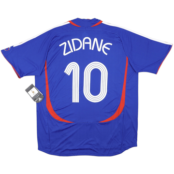2002-04 France Home Shirt Zidane #10 - 6/10 - (M)