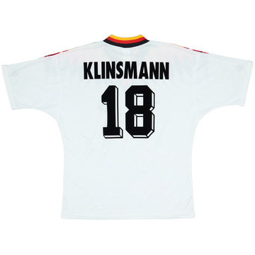 Camiseta de local de la Alemania 1994-96 Klinsmann #18 - 6/10 - (XL)