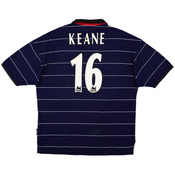 ウェア Manchester United 1999/2000 Away Uniform MANCHESTER UNITED 1999 2000 AWAY FOOTBALL SHIRT SOCCER