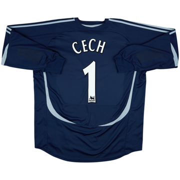 2008-09 Chelsea GK Shirt Cech #1 - 9/10 - (M)