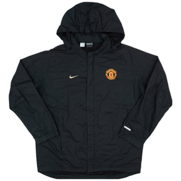 2007-08 Manchester United Nike Hooded Rain Jacket - 5/10 - (L)