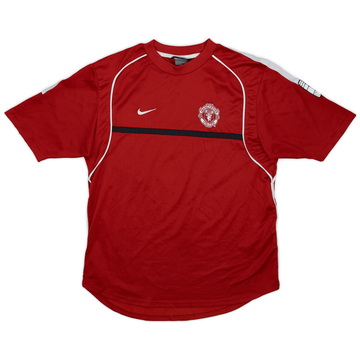 2002-03 Manchester United Nike Training Shirt - 8/10 - (M)
