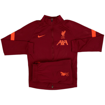 2021-22 Liverpool Nike Tracksuit - 8/10 - (L.Boys)