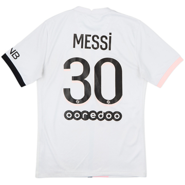 Maillot Officiel PSG 2021/2022 Domicile - Messi #30 (Taille S) Jordan Navy