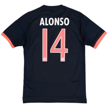 Camiseta de la tercera equipación del Bayern Munich 2015-16 Alonso #14 - 9/10 - (XS)