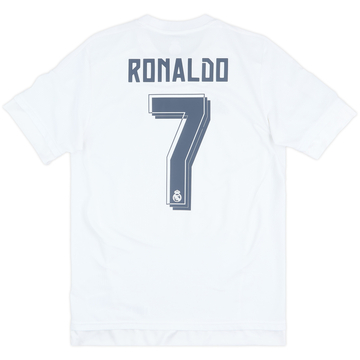 2009-10 Real Madrid Home Shirt Ronaldo #9 - 7/10 - (M)