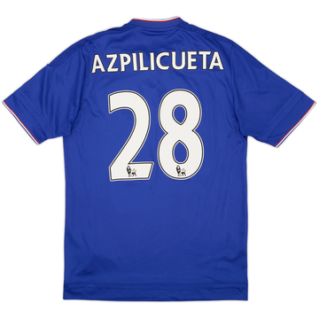2016-17 Chelsea Home Shirt Azpilicueta #28 - 5/10 - (XS)