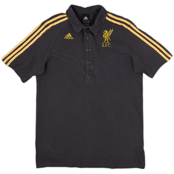 2009-10 Liverpool adidas Camiseta Polo - 8/10 - (M)