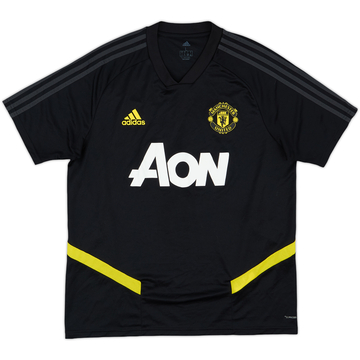 2019-20 Manchester Unido adidas Camiseta de Entrenamiento - 8/10 - (L)