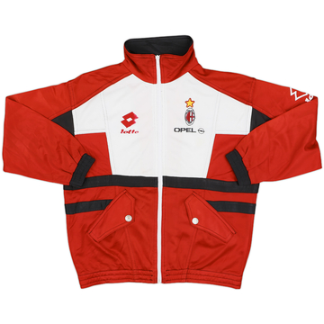 1994-95 AC Milan Lotto Track Jacket - 9/10 - (XL.Boys)