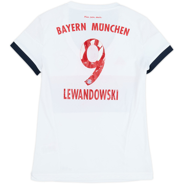 Camiseta de visitante del Bayern Munich 2015-16 Lewandowski #9 - 4/10 - (Mujeres S)