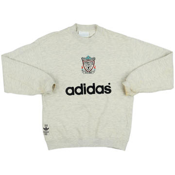 1993-95 Liverpool adidas Sudadera - 6/10 - (Niños M)