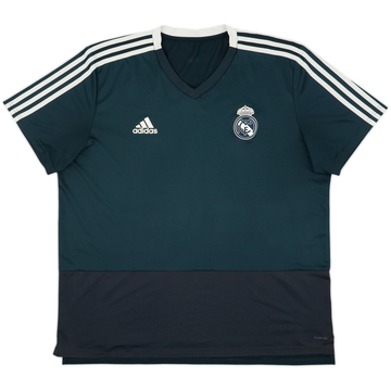 Camiseta adidas de entrenamiento del Real Madrid 2018-19 - 8/10 - (XL)