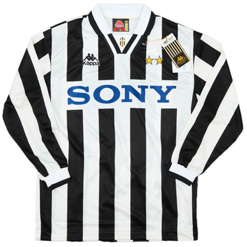 1995-97 Juventus Home L/S Shirt Zidane #21 - 8/10 - (L)