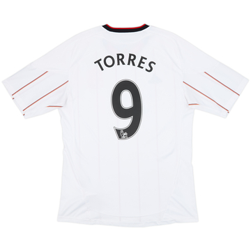 2009-10 Liverpool Away Shirt Torres #9