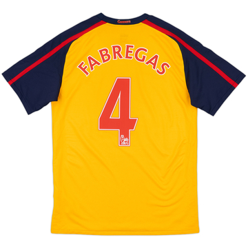 2009-10 Arsenal Away L/S Shirt Fabregas #4 - 6/10 (M)