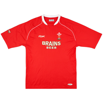 2007-08 Wales Rugby Home Shirt - 9/10 - (XXL)