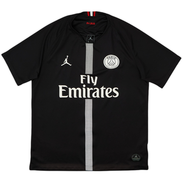 Paris Saint-Germain ブラックシャツ 2018-19 Paris Saint-Germain Third/Home Shirt - 6/10 - (7-8 Years)