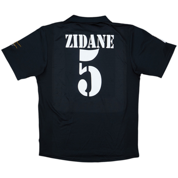 正規品 激レア RealMadrid zidane #5 長袖 Camisa Real Madrid Final Champions League 2002 Zinedine Zidane #5