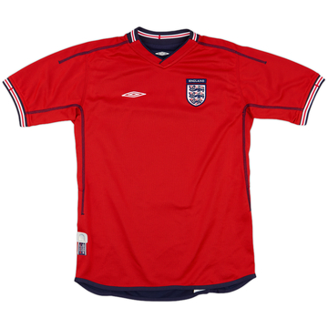 2002-04 England Away Shirt - 10/10 - (L.Boys)
