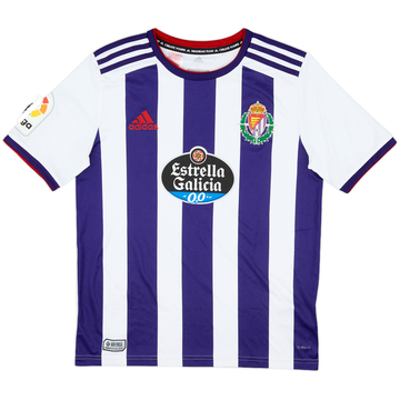 2019-20 Real Valladolid Home Shirt - 10/10 - (L.Boys)