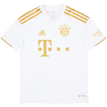 2022-23 Bayern Munich Away Shirt - 5/10 - (L.Boys)