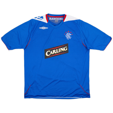 2006-07 Rangers Home Shirt - 8/10 - (XL)